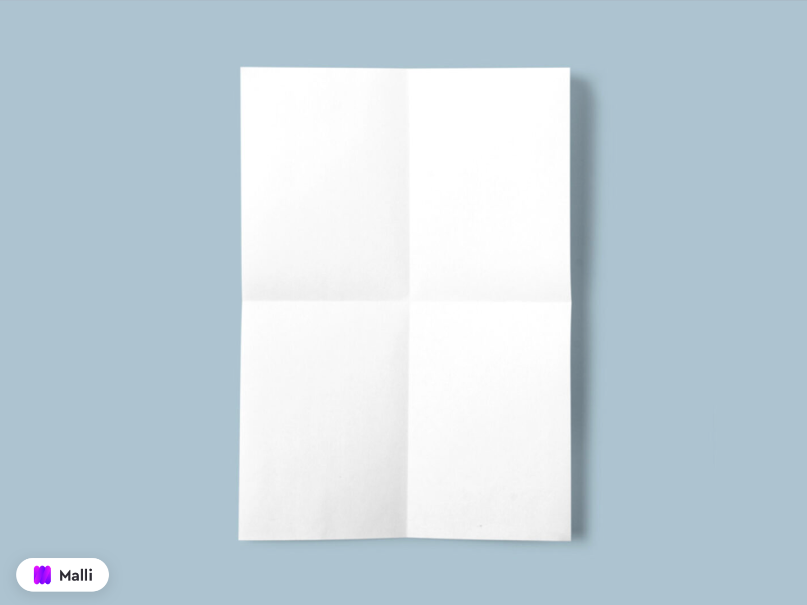 Download Free Paper With Fold Lines Mockup By Malli On Dribbble Yellowimages Mockups