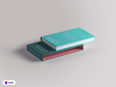 Free Slipcase Book Mockup