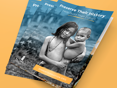 Sumba Foundation Needs List brochure brochure mockup design indonesia non profit non profit non profit organization nonprofit nonprofits print design