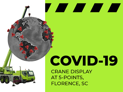 COVID-19 Installation concept coronavirus covid19 design graphic design graphicdesign installation pandemic