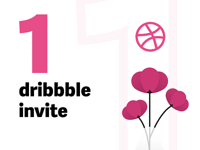 One Dribbble Invite