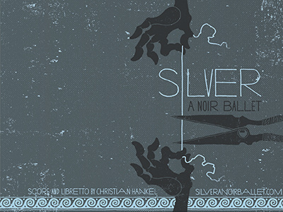 Silver: A Noir Ballet design desktop illustration noir