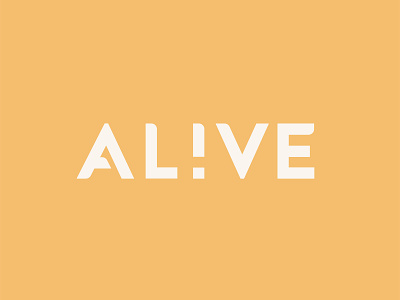 AL!VE alive branding identity illustrator italy lettering logo typography