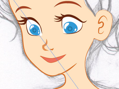 Preliminary work for Girlology character girl girlology illustration illustrator puberty tween