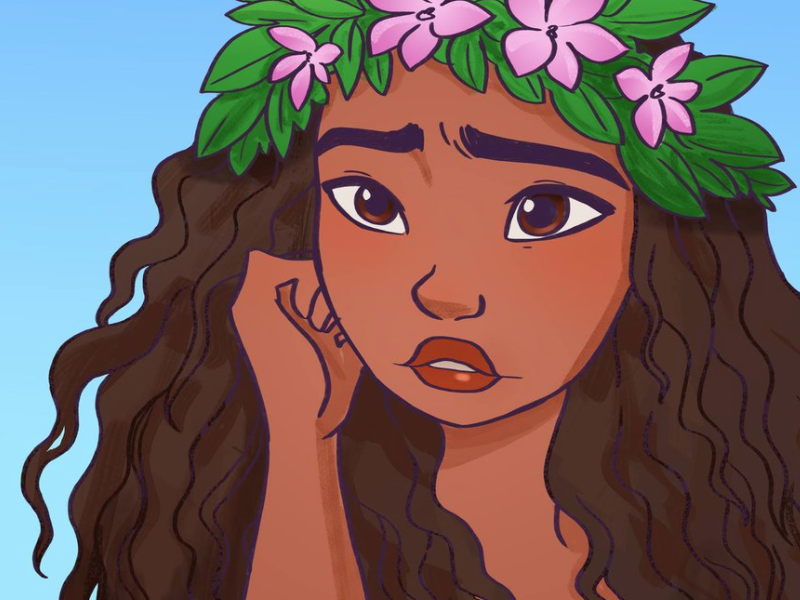 Moana Digital Painting by Havana Nguyen on Dribbble