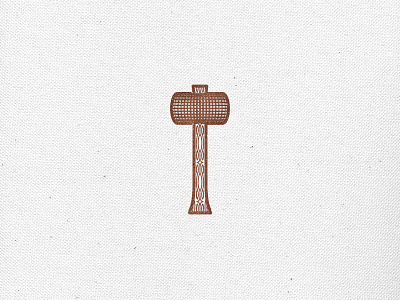 Hammer carpentry engrave graphic hammer icon logo mallet texture tool