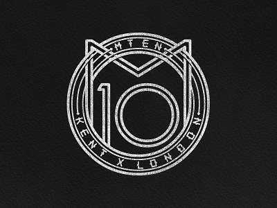Mten badge badge emblem logo mock mock up mten skate skateboarding texture