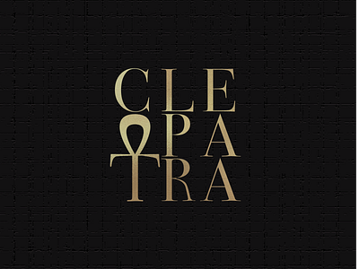 'Cleopatra' crew logo cleopatra egypt logo serif typography