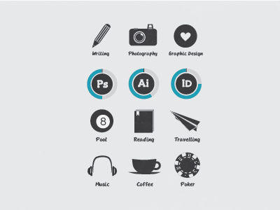 Symbols curriculum vitae cv graphic design icons marks symbols