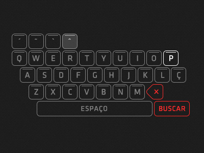 Keyboard (PT) keyboard ui ux virtual