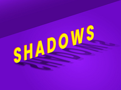 3D Shadow Text Effect 3d 3d shadow text 3d text design editable vector text perspective purple text typography vector template yellow text