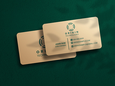 Business Card Mockup 3d business card mockup business card mockup editable .psd mockup green business card