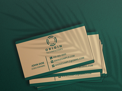 Business Card Mockup