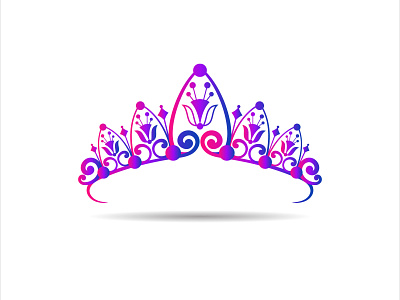 Purple Crown Design 3d crown crown design crown vector princess crown purple crown queen crown