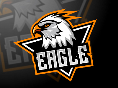 Esports Gaming Logo Design bird logo eagle logo esports logo gaming logo logo design mascot logo vector logo yellow logo