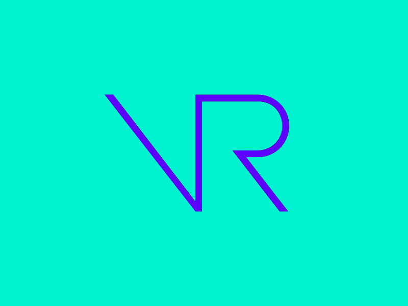 VR Monogram 2 branding identity logo monogram san francisco upperquad virtual reality vr