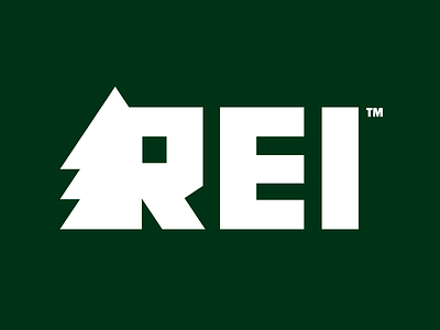 REI branding logo outdoors rei