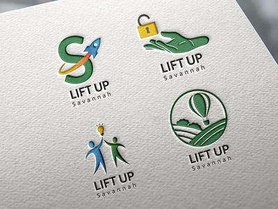 Lift Up Savannah Logo Designs