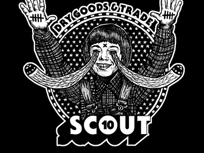 Scout 10 Year Anniversary Merch Illustration 10 anniversary illustration omaha scout ten year