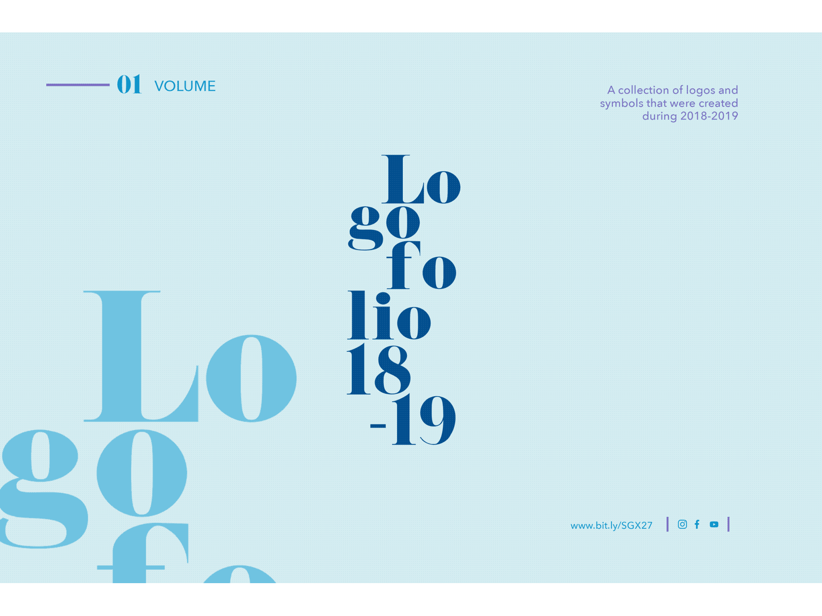 Logofolio Vol. 01 branding design graphic design illustration logo typography vector