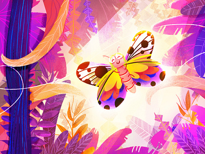 Butterfly Garden 🦋 by Cheng Batislaong on Dribbble