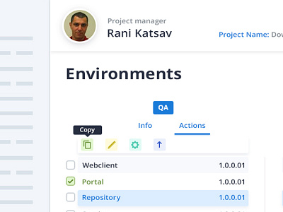 Env Management Actions