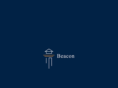 Beacon Logo Design branding design gradient icon illustration logo logotype minimal modern logo vector