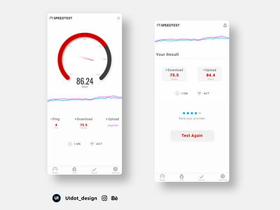 OOKLA light mode redesign adobexd aesthetic app designer app interface designthinking designtrends freelance designer interfacedesign minimalistic product design speed speed art ui