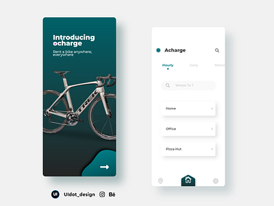 Bike Renting App Concept