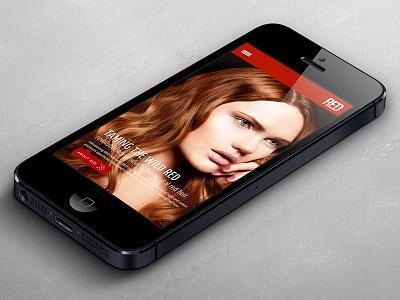 RED Mobile Phone mobile mobile phone responsive web design web development