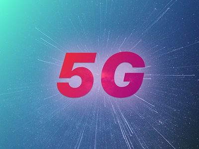 5G Promote Banner for Mobile network operator