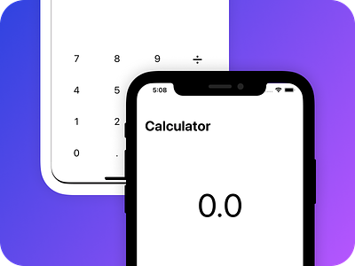 Zero. Calculator 2020 app branding calculator calculator app design dribbble hello invite ios maths shot swiftui ui