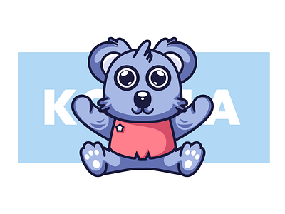 KOALA CUTE ILLUSTRATION native