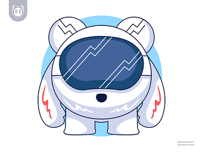 robot cute kawai design animation apps branding cat design illustration logo robot typography ui ux vector