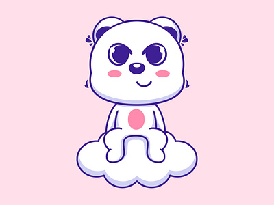 Cute Bear Cartoon Animals Vector animation apps branding design graphic design illustration logo ui ux vector