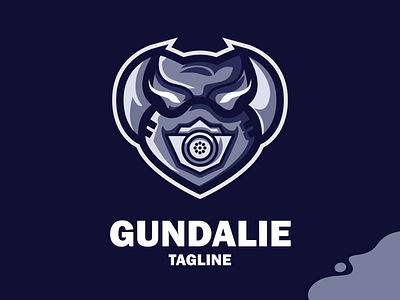 Gundalie logo esport animation apps branding design graphic design illustration logo motion graphics ui ux vector
