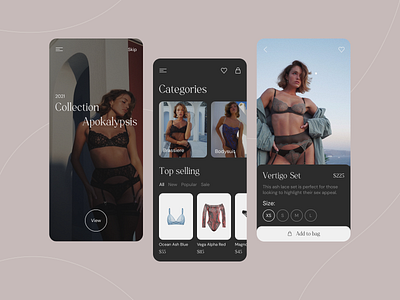 Lingerie store app