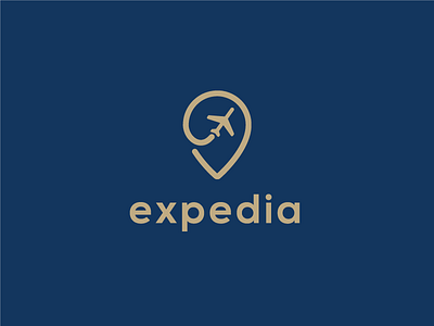 Expedia, Inc. Logo Redesign Concept branding corporate identity expedia logo rebranding travel