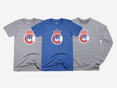 Kings Of The Mound baseball chicago chicago cubs cotton bureau cubs identity logo t shirt