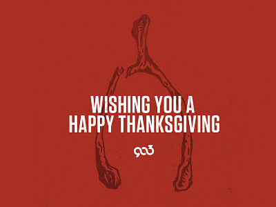 Happy Thanksgiving! bone holiday illustration ink pen sans serif thanksgiving turkey wish wishbone