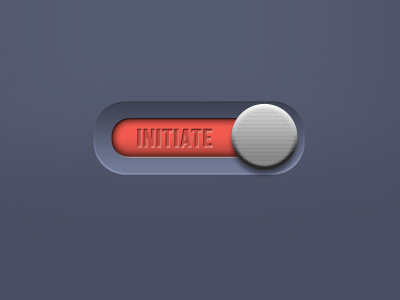 Initiate Button 1 button initiate interactive ui web