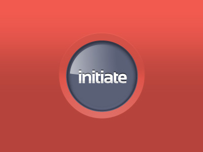 Initiate Button 3 button initiate interactive ui web