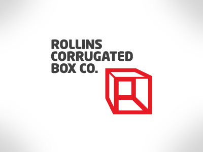 R Box Logo 2 box branding icon identity logo logotype