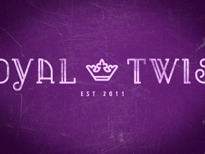 Logo & Crown crown icon logo type typography