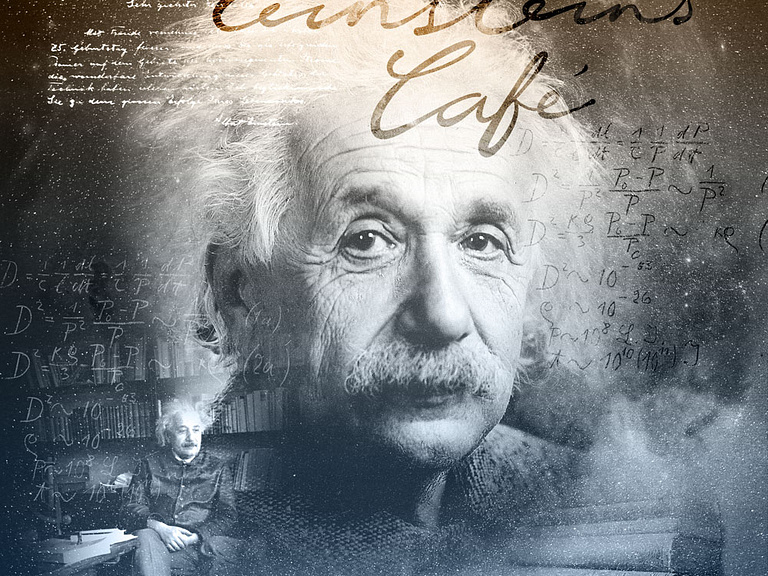 Einstein's Café Logo by Aaron Gibson on Dribbble