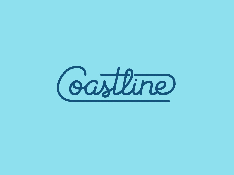 Dribbble coastline