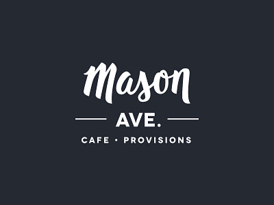 Mason Ave. Branding