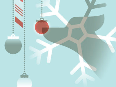 Jollidays antler candy cane card christmas holiday holidays jolly nose ornament reindeer rudolph snow snowflake xmas