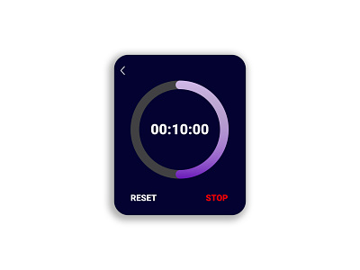 Countdown Timer appdesign design designer figma minimal uiux userexperience userinterface userinterfacedesign ux watch webdesign