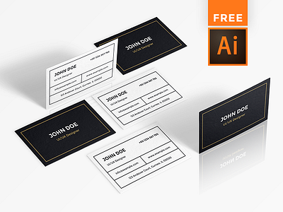 IT professional Business card [ FREE Download ] adobe illustrator ai business cards free free download freebie